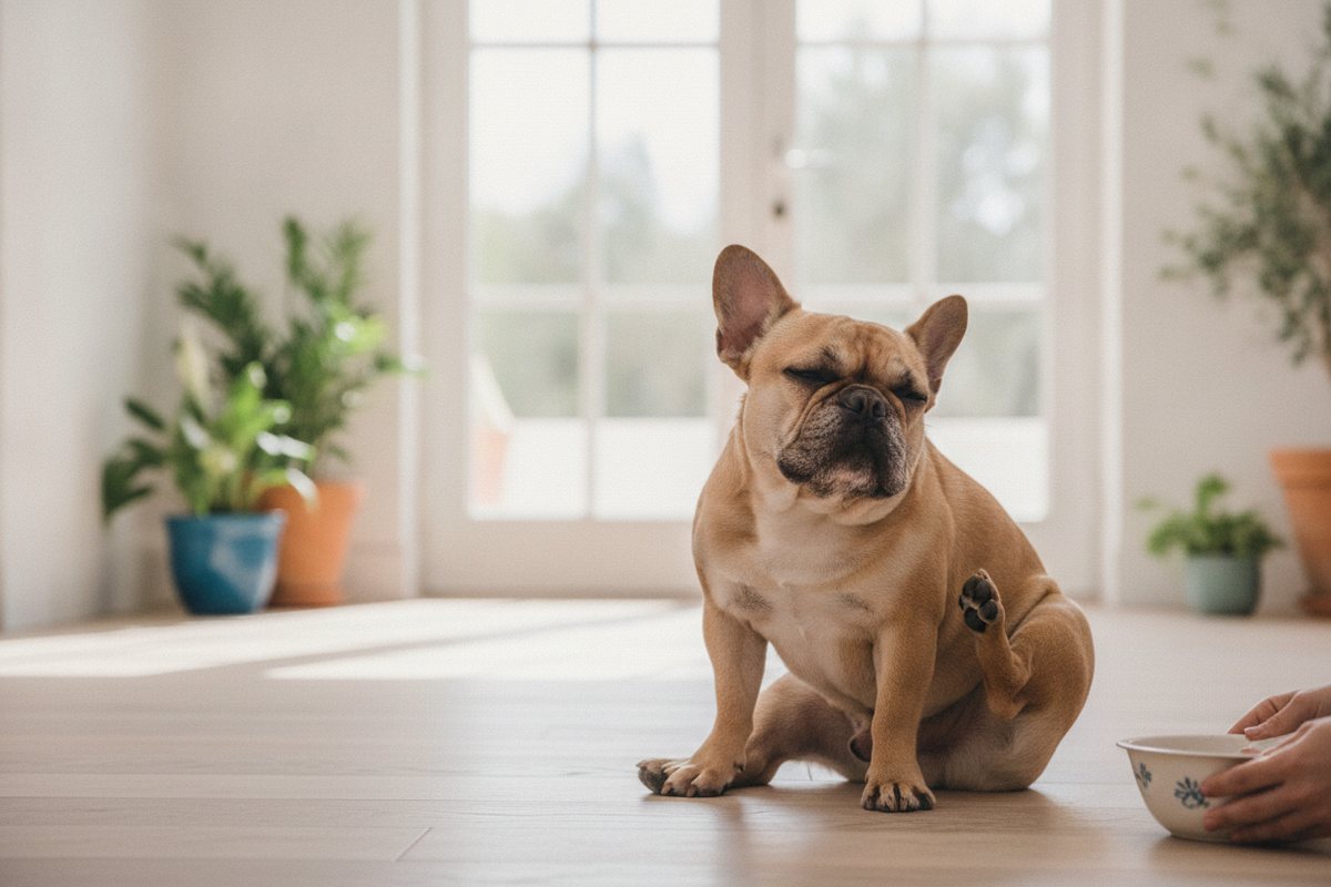 ¡Adiós al picor! Cómo combatir las alergias cutáneas en tu Bulldog Francés