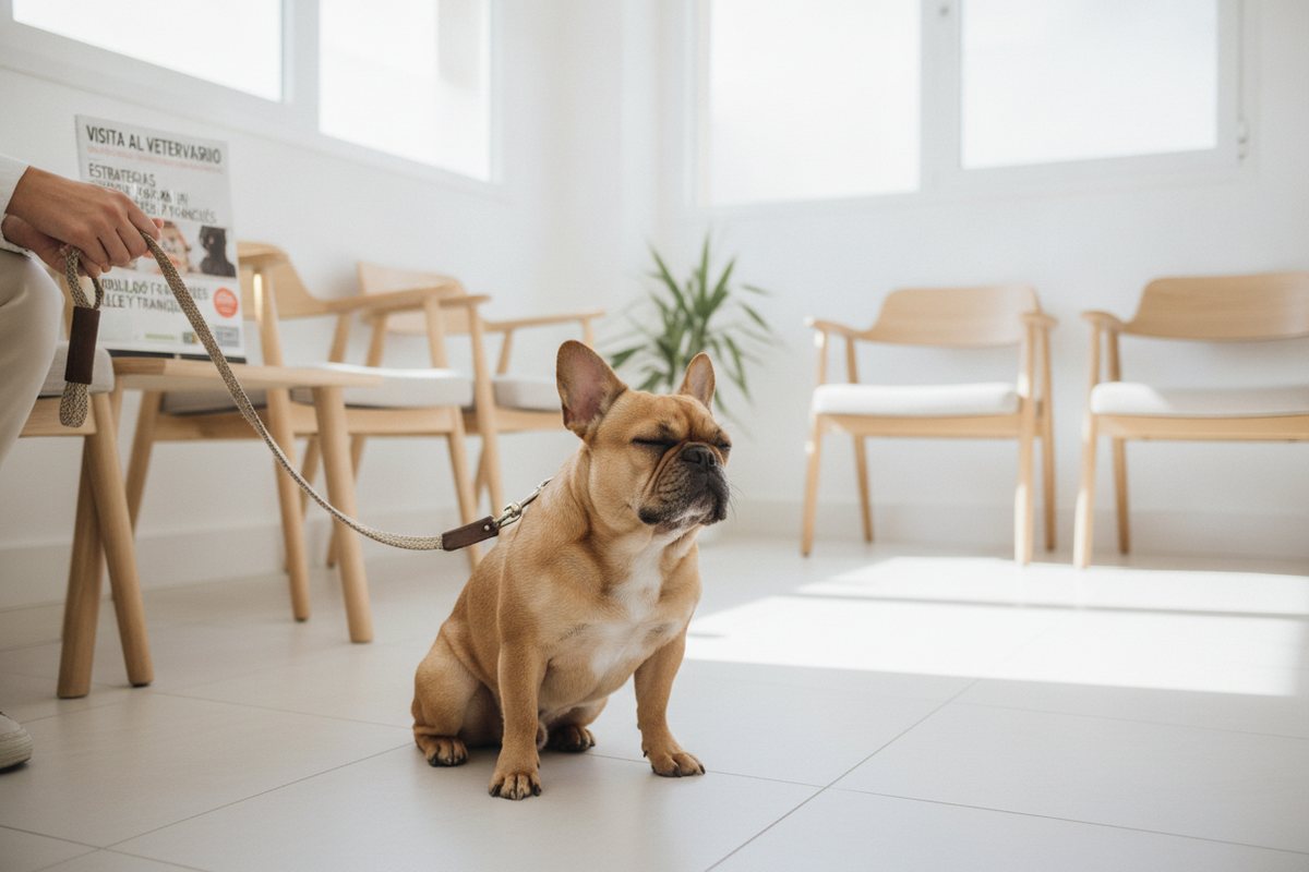 Visita al Veterinario: Estrategias para un Bulldog Francés Feliz y Tranquilo